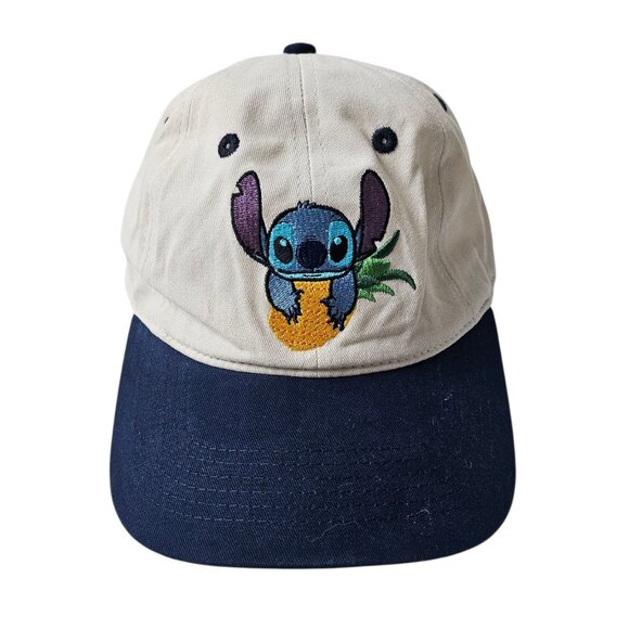 Men's Disney Lilo & Stitch Adjustable Baseball Hat Embroidered Cap - Picture 1 of 6